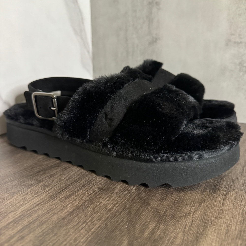 Koolaburra by UGG Sandal Slippers Black Size 10